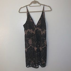 FREE PEOPLE Sequin mini Dress